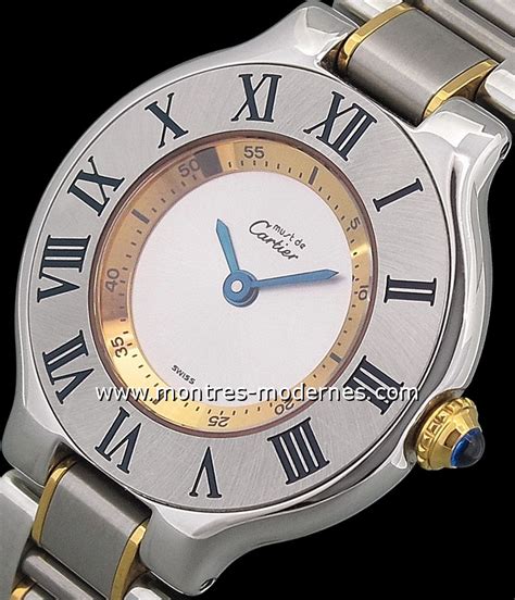 Montres Cartier modèle Must 21 